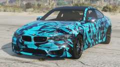 BMW M4 Coupe Robin Egg Blue для GTA 5