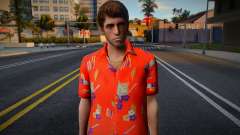 Scarface - Tony Montana Casual V2 Hawai Shirt 2 для GTA San Andreas