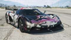 Koenigsegg Jesko Chinese Violet для GTA 5