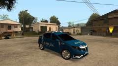 Renault Logan Policia de Santa Fe для GTA San Andreas