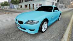 BMW Z4 M Coupe (E86) 2007 Turquoise для GTA San Andreas