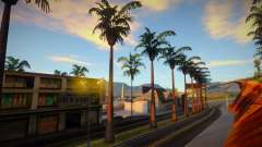 More Palm Trees on Verona Beach Road для GTA San Andreas
