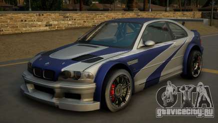 BMW M3 GTR (E46) из Need For Speed: Most Wante 1 для GTA San Andreas Definitive Edition