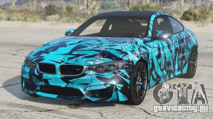 BMW M4 Coupe Robin Egg Blue для GTA 5