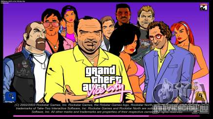 Загрузочный экран в стиле GTA3 для GTA Vice City