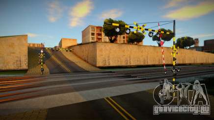 Railroad Crossing Mod South Korean v7 для GTA San Andreas