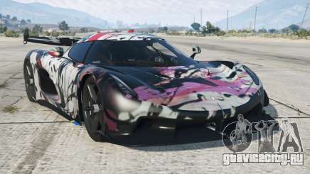 Koenigsegg Jesko Chinese Violet для GTA 5