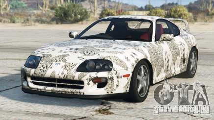 Toyota Supra Isabelline для GTA 5