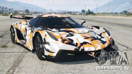 Koenigsegg Jesko Saffron Mango для GTA 5