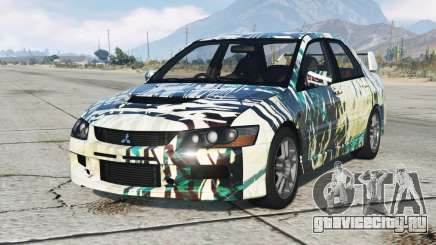 Mitsubishi Lancer Evolution IX Ecru White для GTA 5