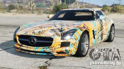 Mercedes-Benz SLS Golden Glow для GTA 5