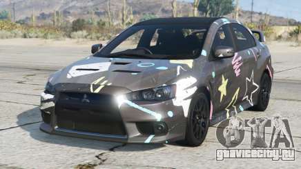 Mitsubishi Lancer Evolution X Tapa для GTA 5