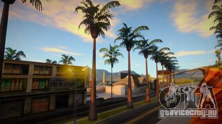 More Palm Trees on Verona Beach Road для GTA San Andreas