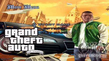 New Menu And Loading Screens для GTA San Andreas