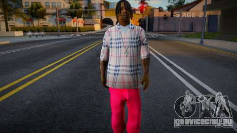 [REL] Burberry shirt nigger by NUKA для GTA San Andreas