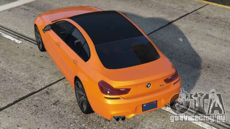 BMW M6 (F06) Princeton Orange