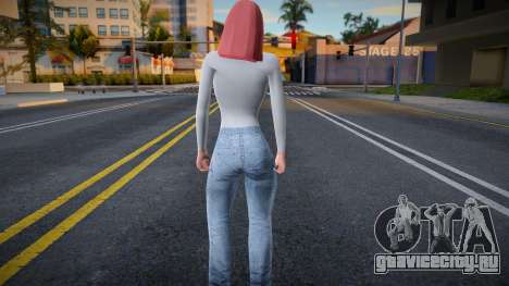 Young red-haired girl для GTA San Andreas