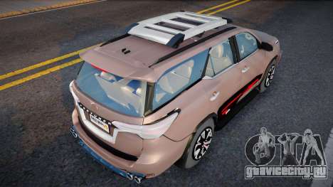 Toyota Fortuner TRD Facelift 2022 (Trial Version для GTA San Andreas