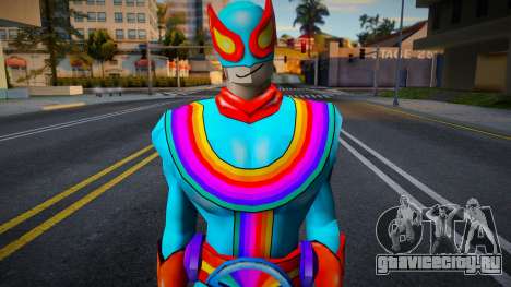 Captain Rainbow Skin Mod для GTA San Andreas