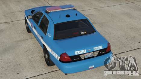 Ford Crown Victoria Police Bondi Blue [Add-On]