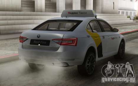 Skoda Superb Yandex Taxi для GTA San Andreas