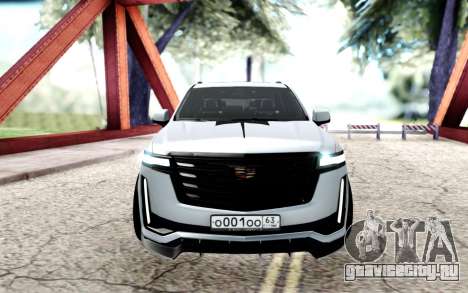 Cadillac Escalade 2021 MY для GTA San Andreas
