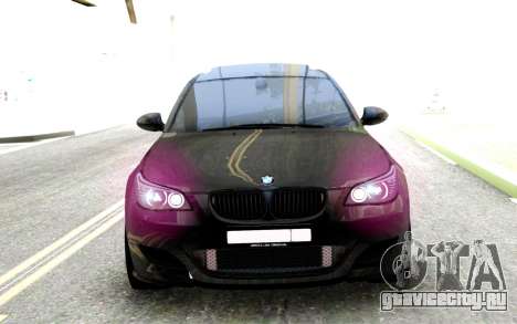 BMW M6 E60 Black для GTA San Andreas