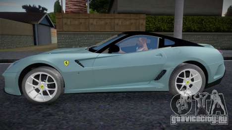 2010 Ferrari 599 GTO для GTA San Andreas