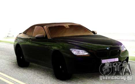 BMW M6 F06 Black Rims для GTA San Andreas