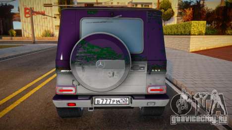 Mercedes-AMG G 65 SL для GTA San Andreas