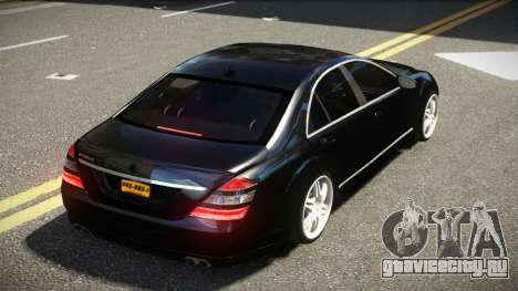 Mercedes-Benz S-Class W221 Brabus V2.1 для GTA 4