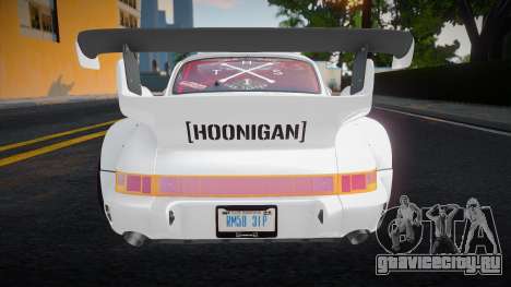 Hoonigan RWB Porsche 911 Turbo (964) для GTA San Andreas