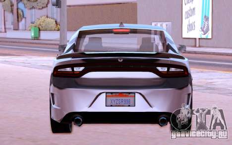 Dodge Charger SRT Hellcat Military для GTA San Andreas
