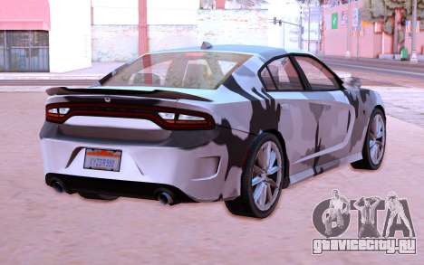 Dodge Charger SRT Hellcat Military для GTA San Andreas