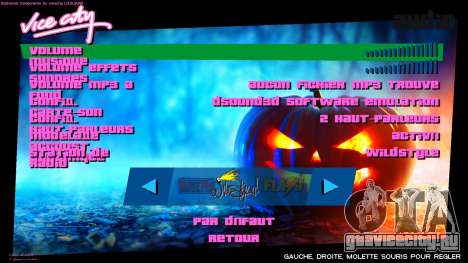 Halloween Menu для GTA Vice City