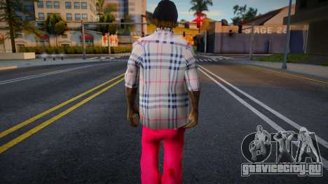 [REL] Burberry shirt nigger by NUKA для GTA San Andreas