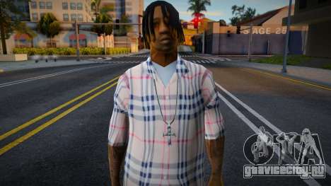 [REL] Burberry shirt nigger by NUKA для GTA San Andreas