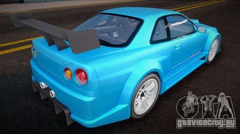 Nissan Skyline R34 Custom для GTA San Andreas