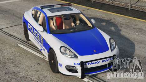 Porsche Panamera Turbo Police Hot Pursuit