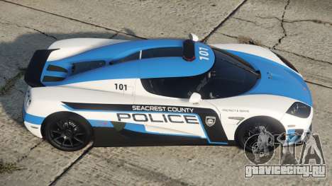 Koenigsegg CCX Hot Pursuit Police