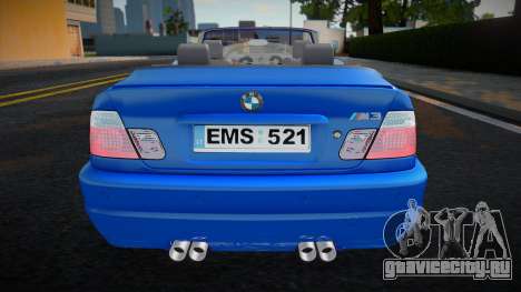 BMW E46 Cabriolet Jack для GTA San Andreas