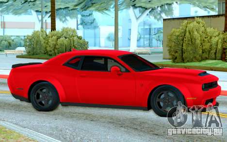Dodge Challenger SRT Hellcat 2022 для GTA San Andreas