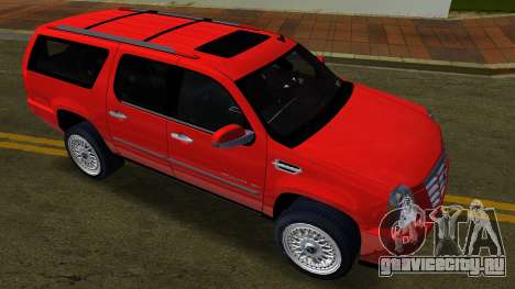 Cadillac Escalade ESV Luxury 2012 Florida Plate для GTA Vice City