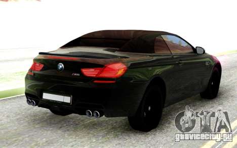 BMW M6 F06 Black Rims для GTA San Andreas