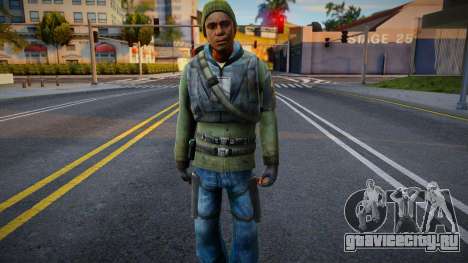 Half-Life 2 Rebels Male v1 для GTA San Andreas