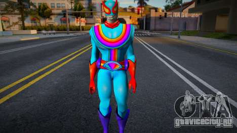 Captain Rainbow Skin Mod для GTA San Andreas