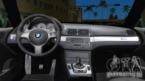 BMW M3 GTR E46 01 для GTA Vice City