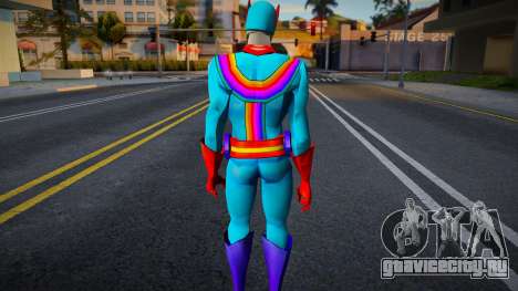 Captain Rainbow Skin Mod для GTA San Andreas