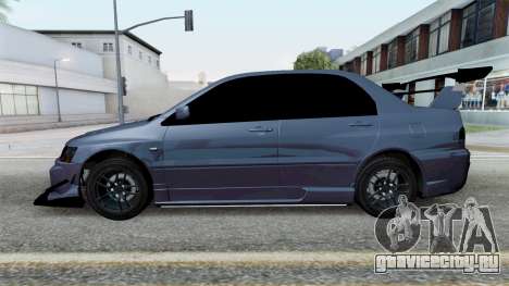 Mitsubishi Lancer Evolution IX Bright Gray для GTA San Andreas