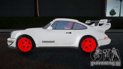 Hoonigan RWB Porsche 911 Turbo (964) для GTA San Andreas